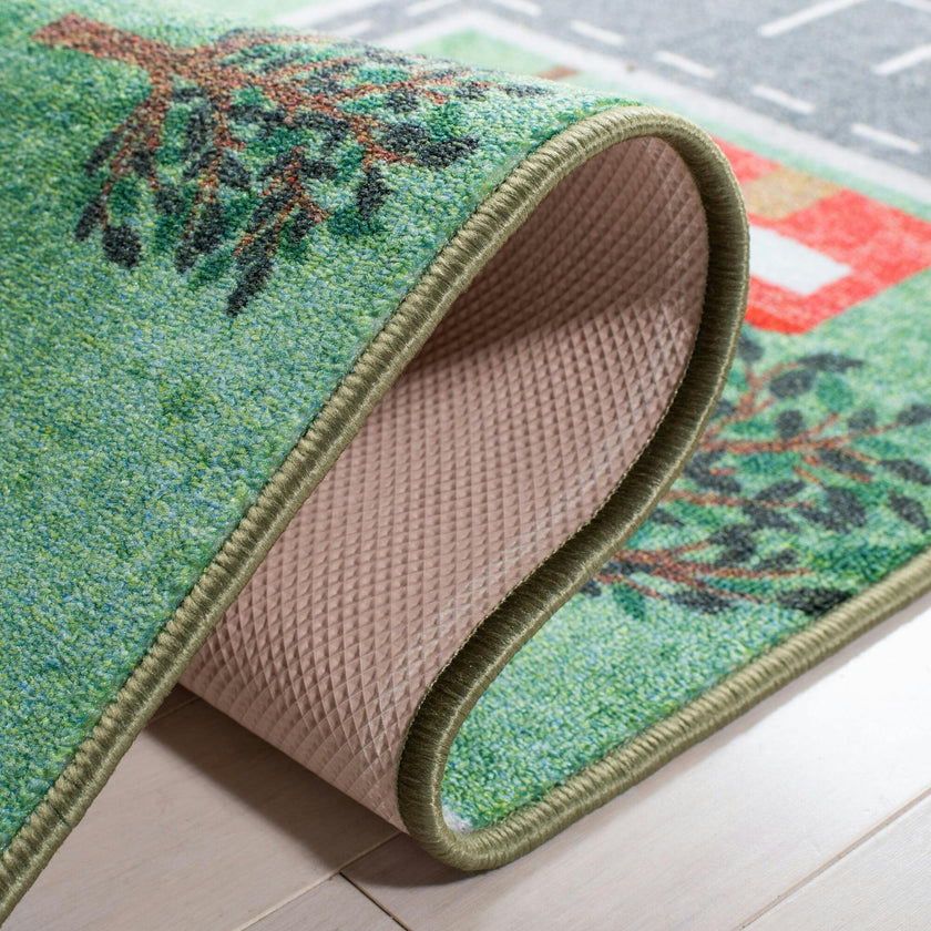 Kids Playhouse Avalon Rug, Green