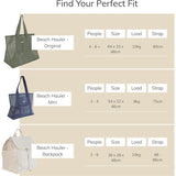 Beach Hauler™ - Mini Mesh Beach Bag – Deep Sea
