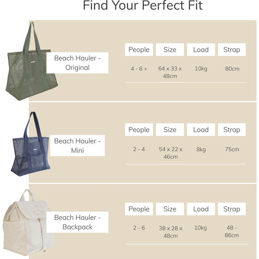Beach Hauler™ Mesh Beach Bag - Pandanus
