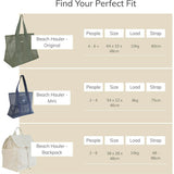 Beach Hauler™ - Mini Mesh Beach Bag – Espresso