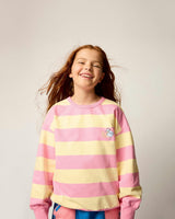 Organic Sunday Striped Sweatshirt