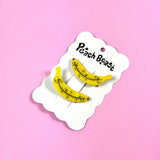 Ripe Banana Hair Clips