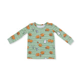 Footballs Playing Football - Long Sleeve Loungewear Set