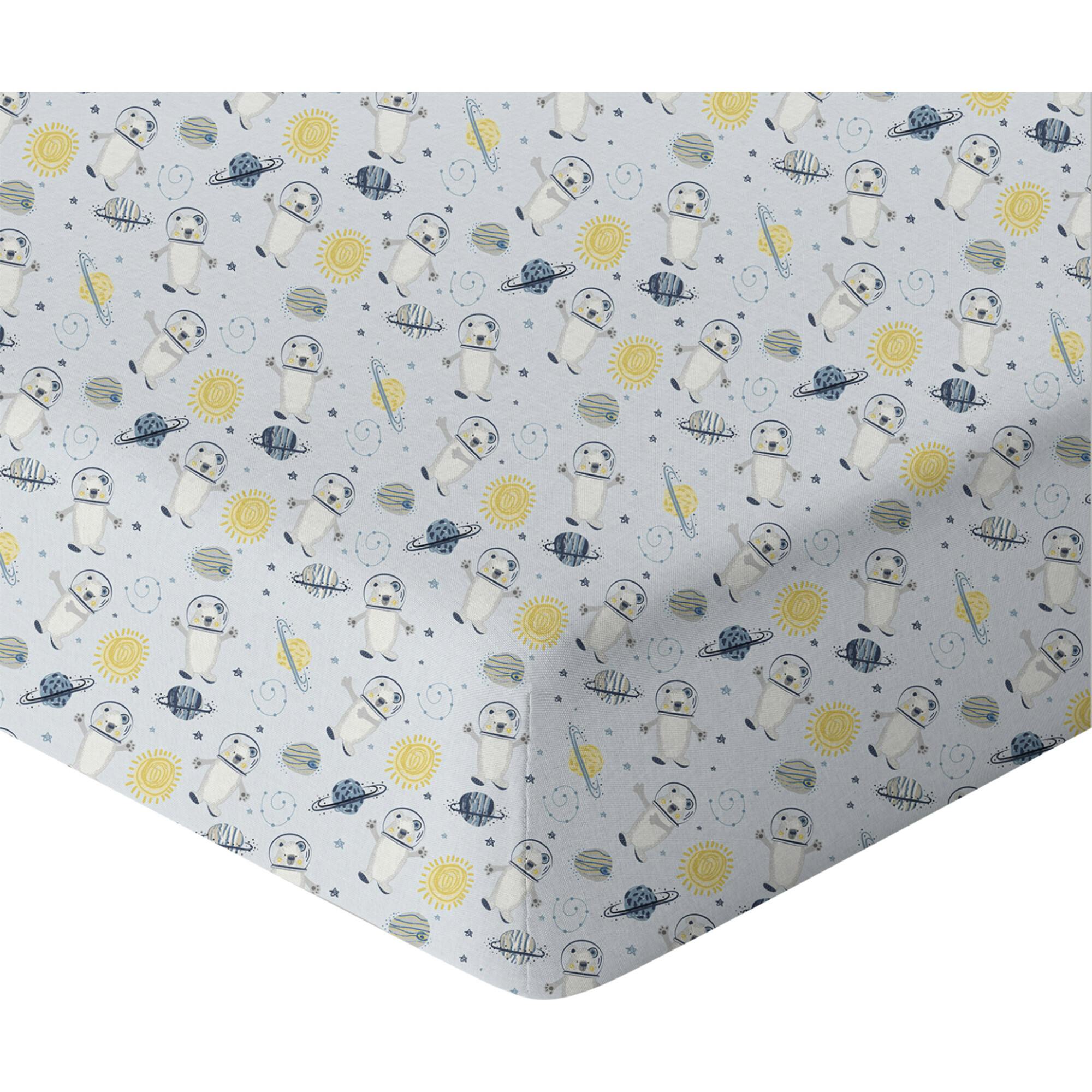 Print Organic Crib Sheet
