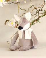 Henri the Wolf | Pamplemousse Peluches