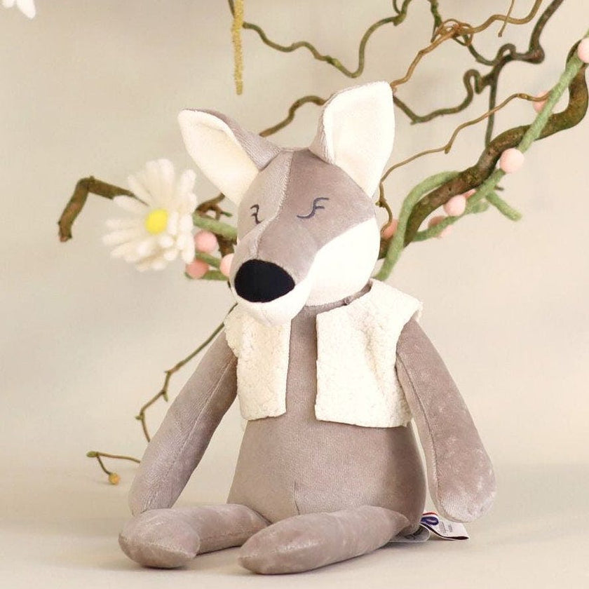 Henri the Wolf | Pamplemousse Peluches