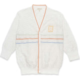 Lightweight Classroom Cardigan in Multi Stripe