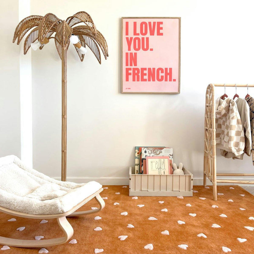 Round Hearts Rug