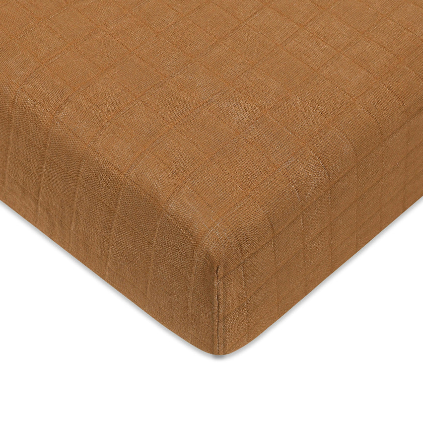 Babyletto Crib Sheet in GOTS Certified Organic Muslin Cotton