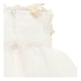 White Rose Campanula Dress