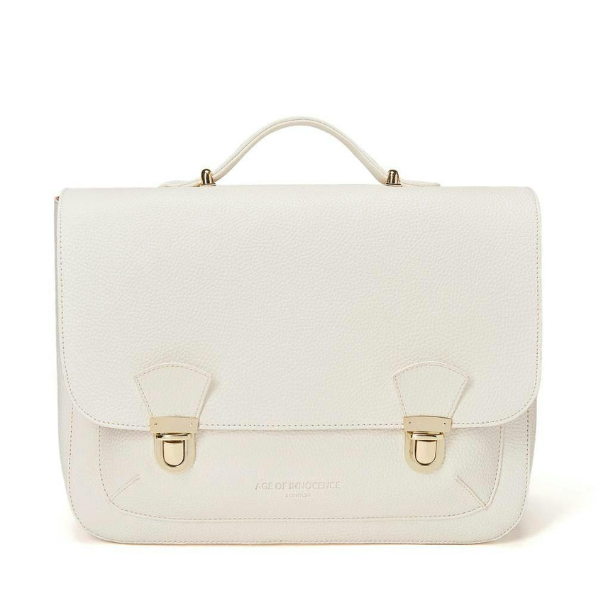 Boston Leather School Bag