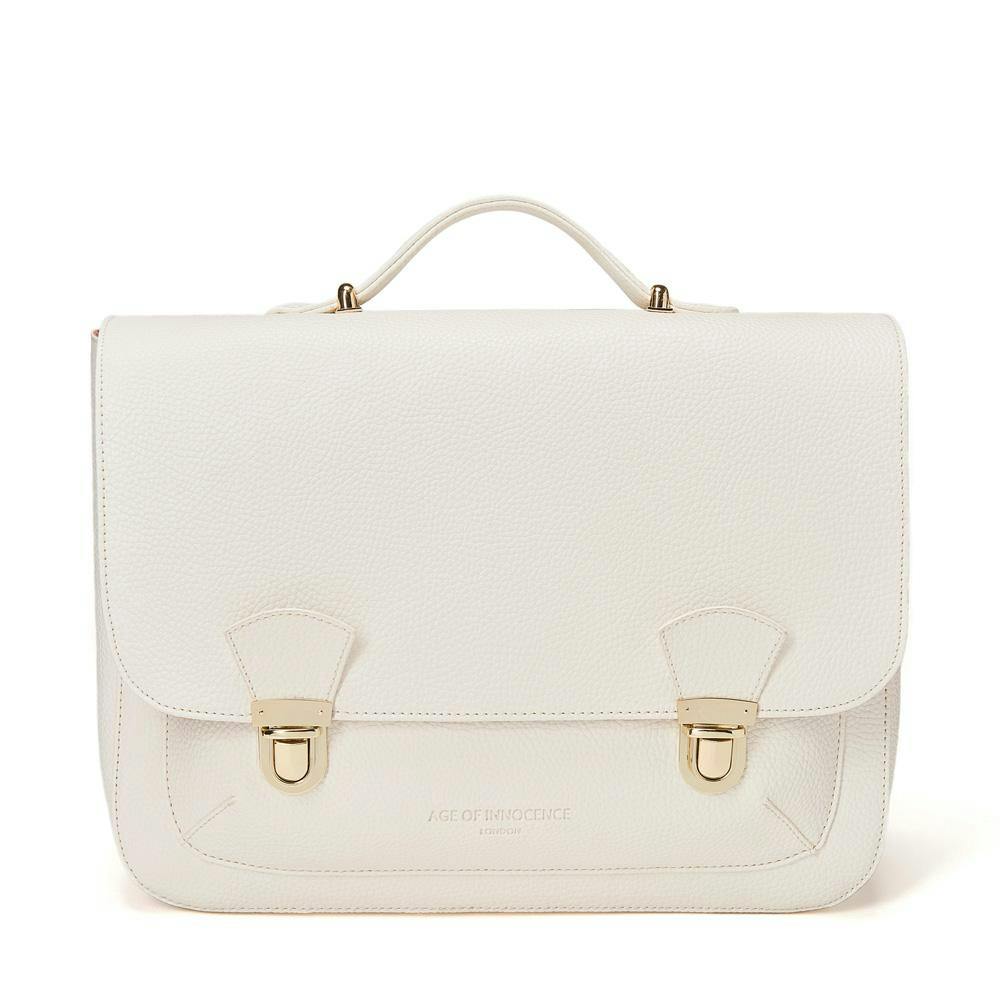 Boston Leather School Bag