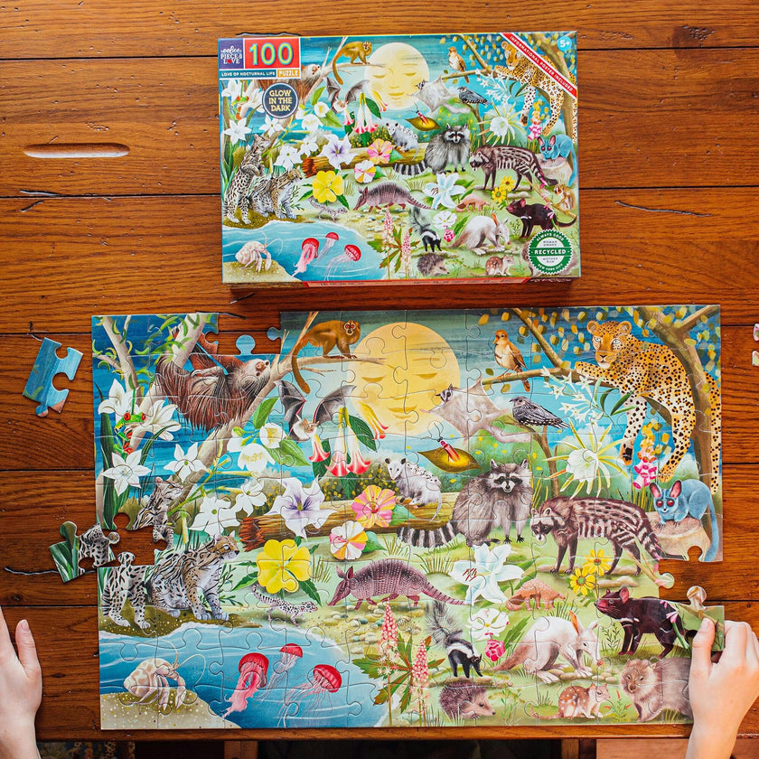 100 Piece Puzzle: Love of Nocturnal Life
