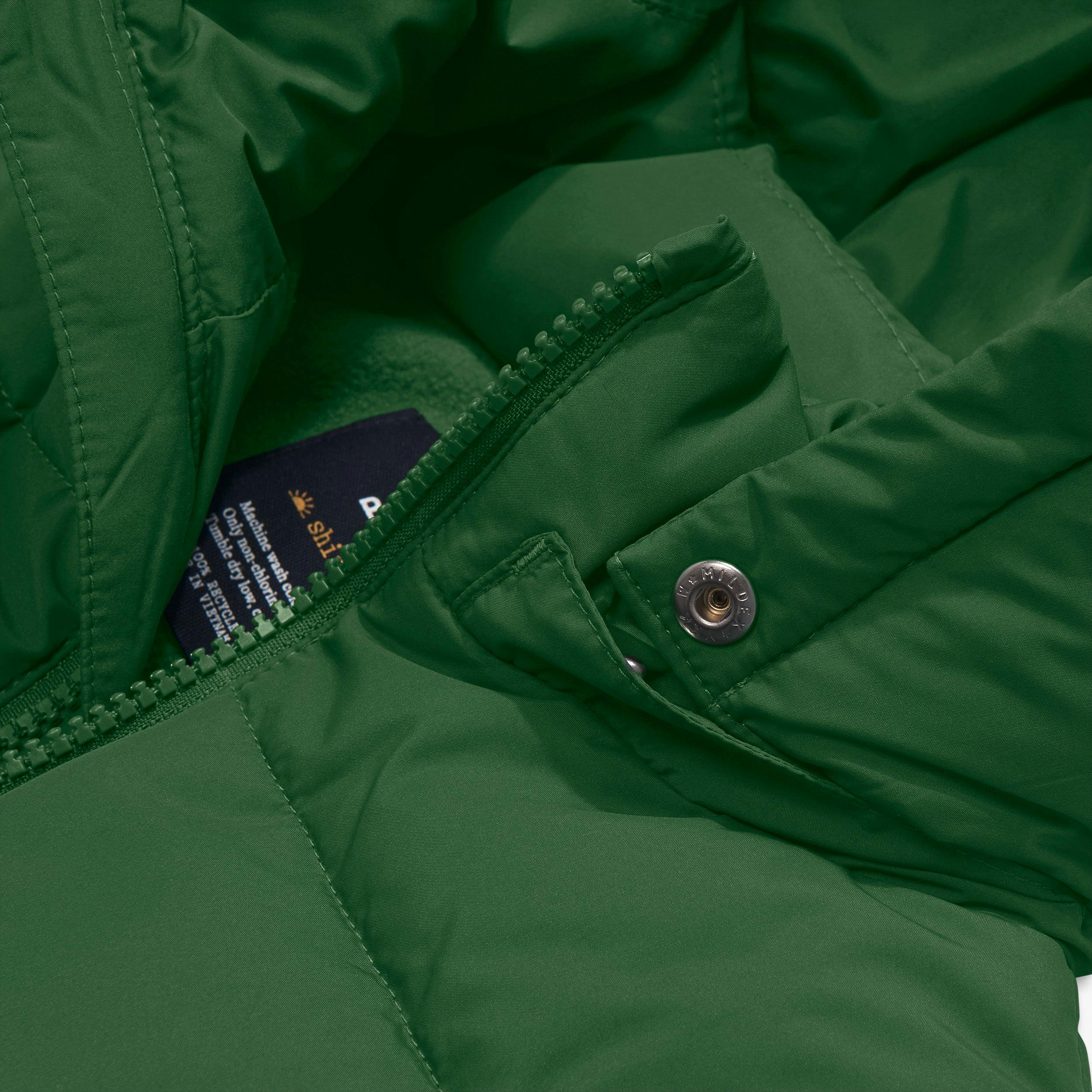 Kids fleece-lined puffer jacket