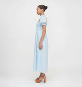 The Scarlett Nap Dress - Pale Blue