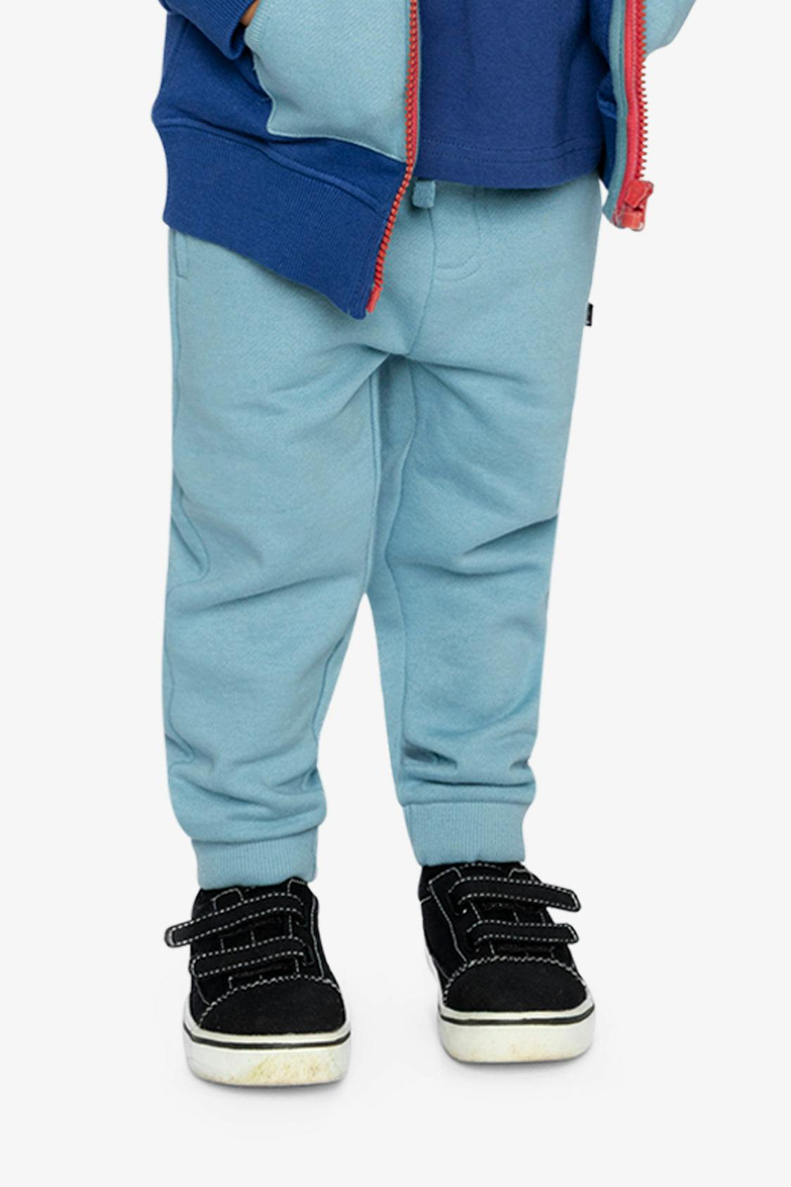 Fleece Sweatpants Pale Turquoise
