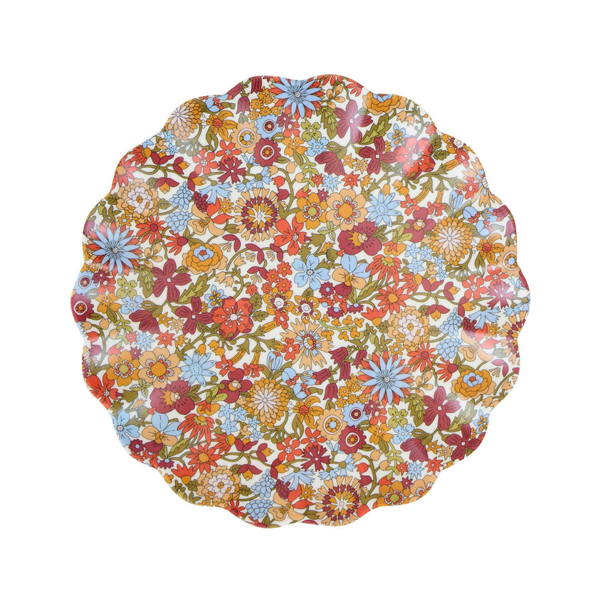 Meri Meri x Liberty Rustic Hues Reusable Small Plates