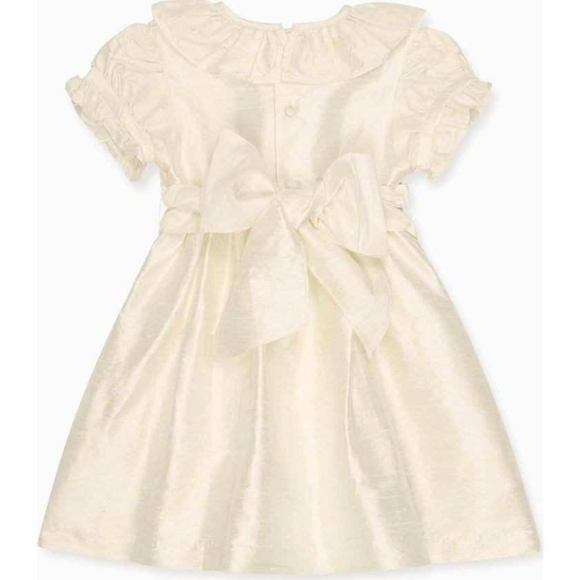 Ivory Azalea Ceremony Silk Girl Dress
