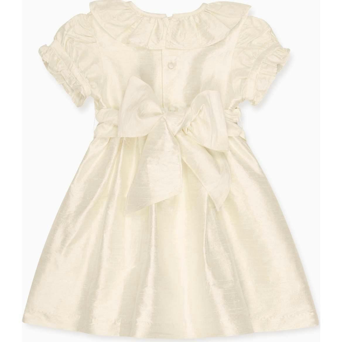 Ivory Azalea Ceremony Silk Girl Dress