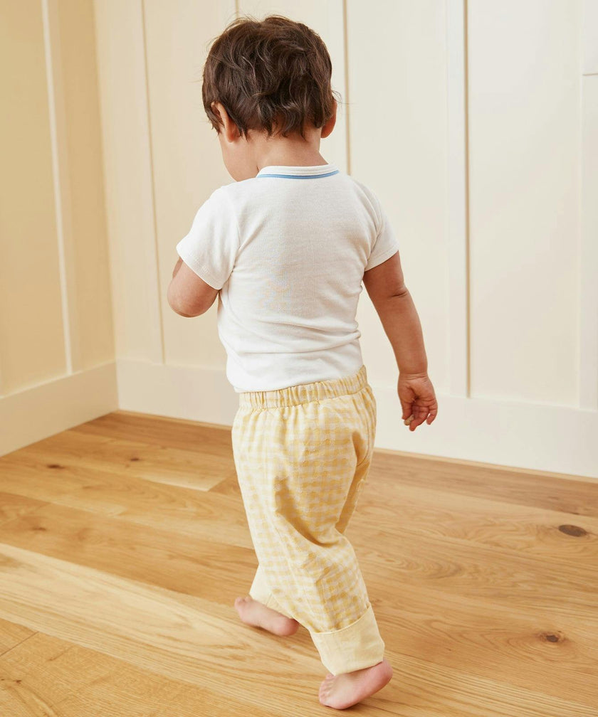 Crossbody Short Sleeve Onesie