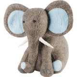 Blue Elephant Door Stop Hand Felted Wool