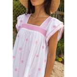 Mini Sandrine Women's Dress Pink Frangipani, Pink