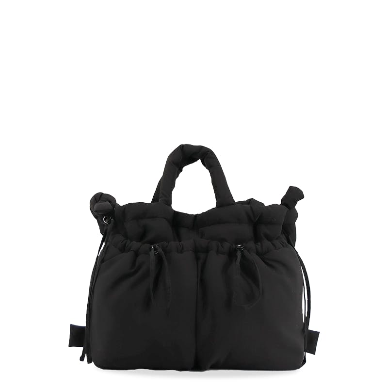Puffy Tote in Black
