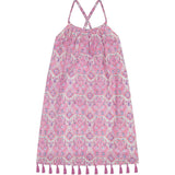 Mini Chantal Girl's Sundress Pink Paisley, Pink
