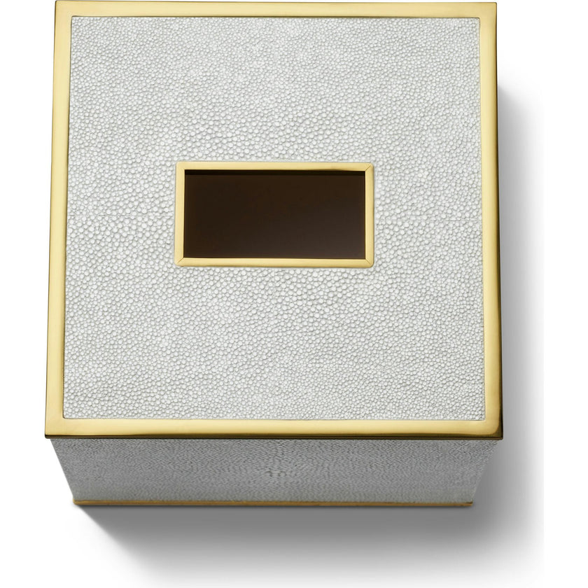 Classic Shagreen Tissue Box Cover