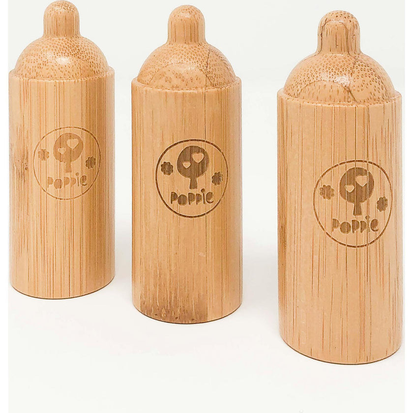 Poppie Bamboo Doll Baby Bottle