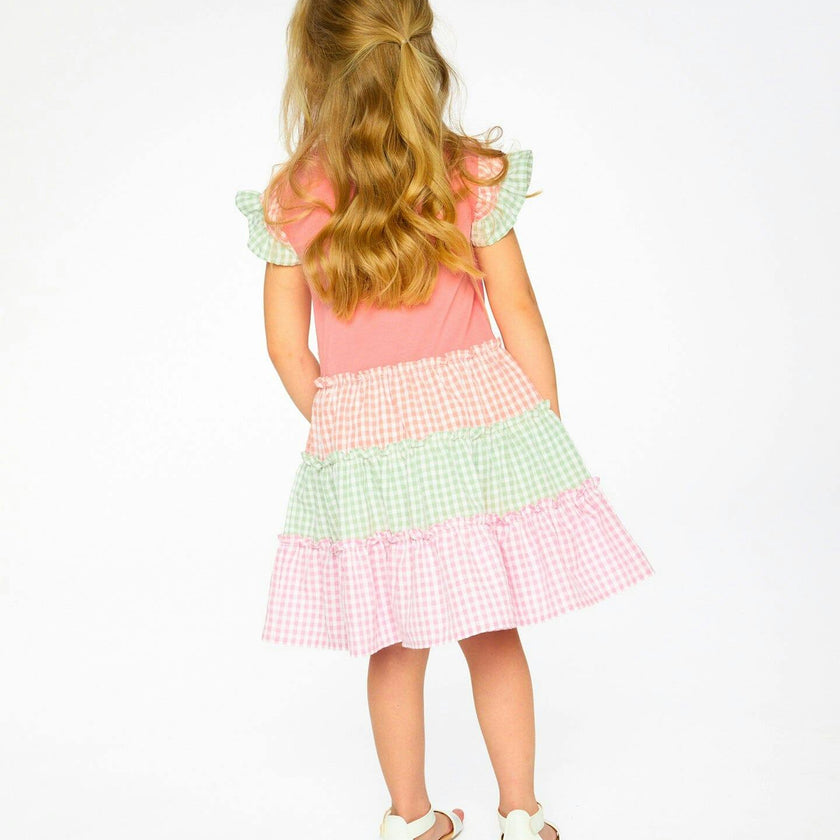 Organic Cotton Bi-Material Dress