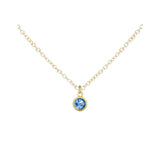 March Birthstone Necklace