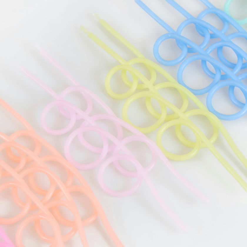 Pastel Loopy Candles