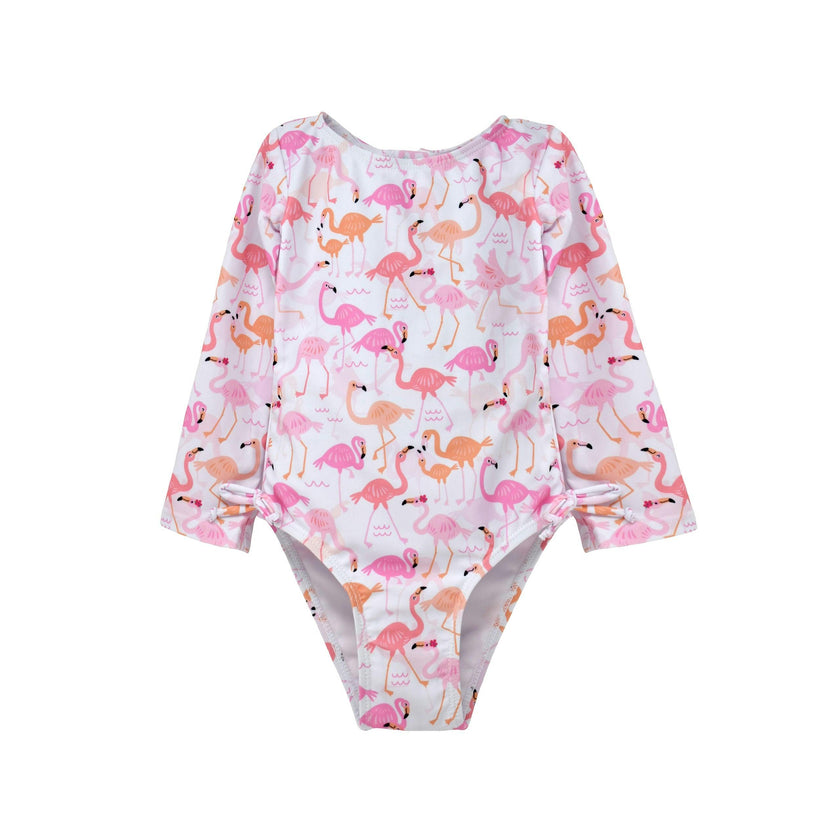 UPF 50+ Charlie L/S Rash Guard Swimsuit