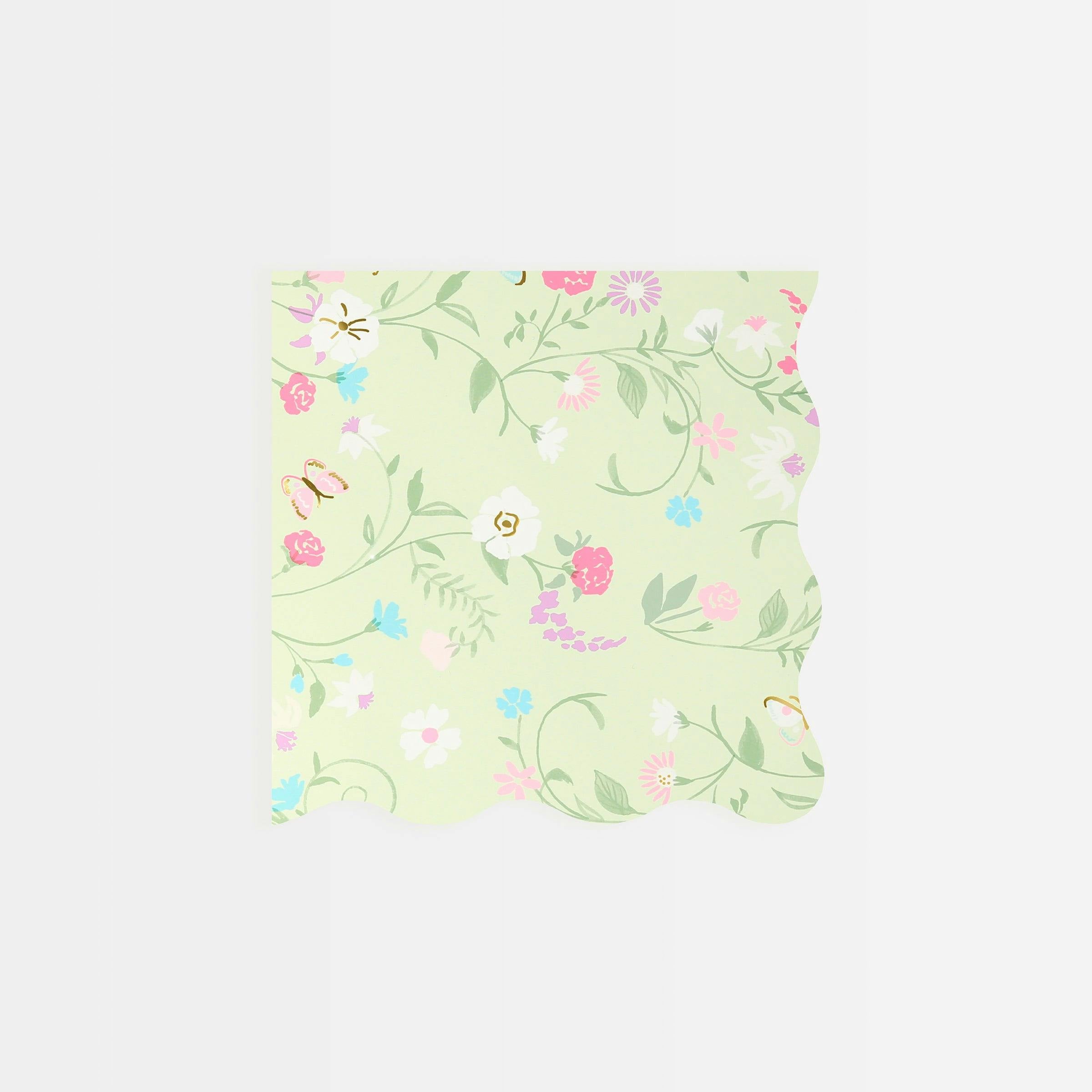 Ladurée Floral Small Napkins