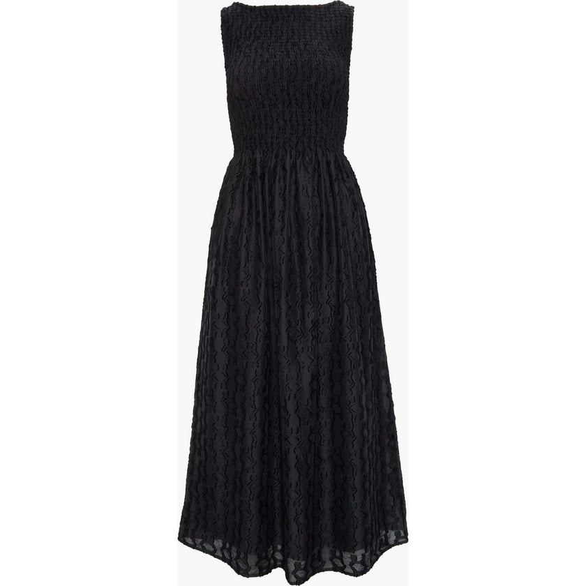 The Cosima Nap Dress - Black Fil Coupé