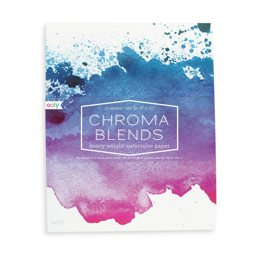 Chroma Blends Watercolor Paper - Heavyweight - 15 Sheets