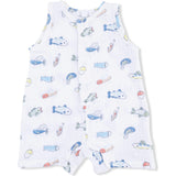 Fishing Lures - Sleeveless Shortie Romper