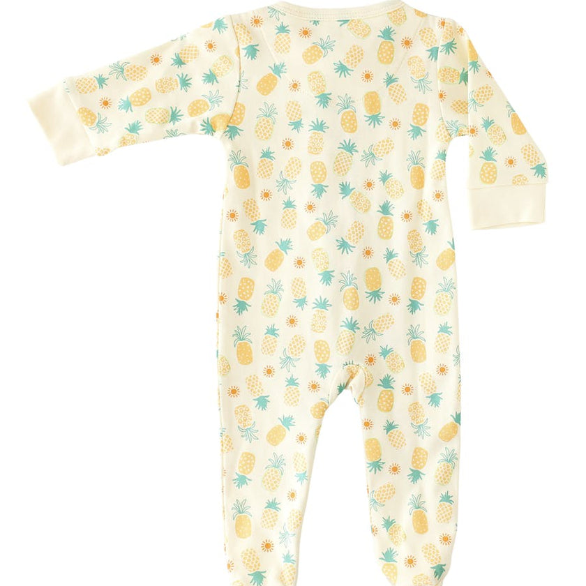 Pineapple Print Footie