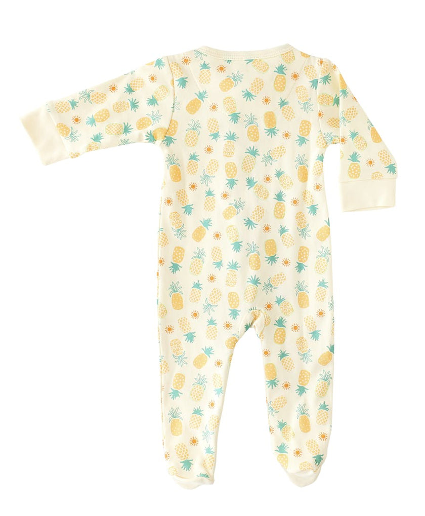 Pineapple Print Footie