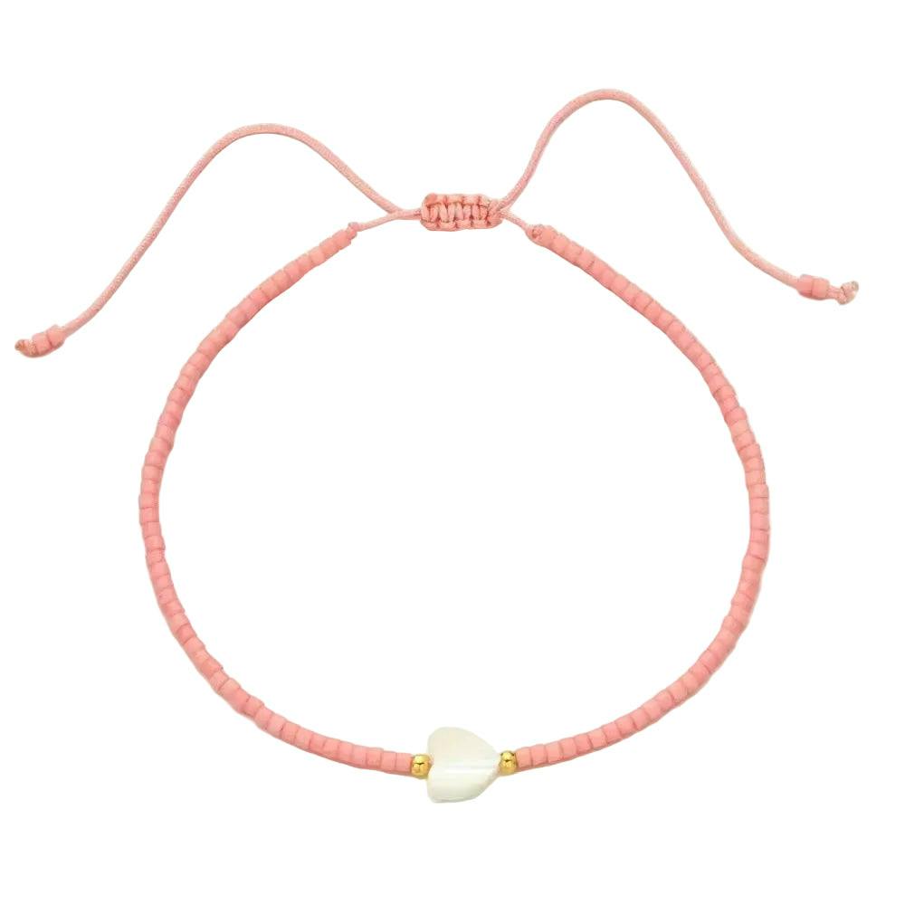 Kids Lucia Heart Beaded Bracelet