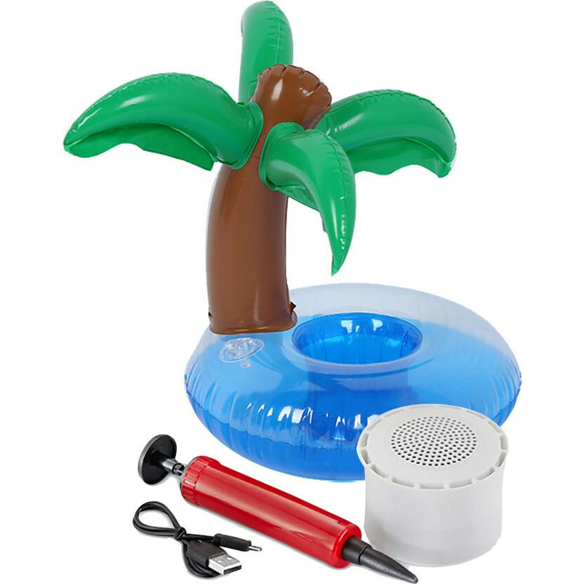 Bluetooth Floating Speaker & Cup Holder - Palm Tree