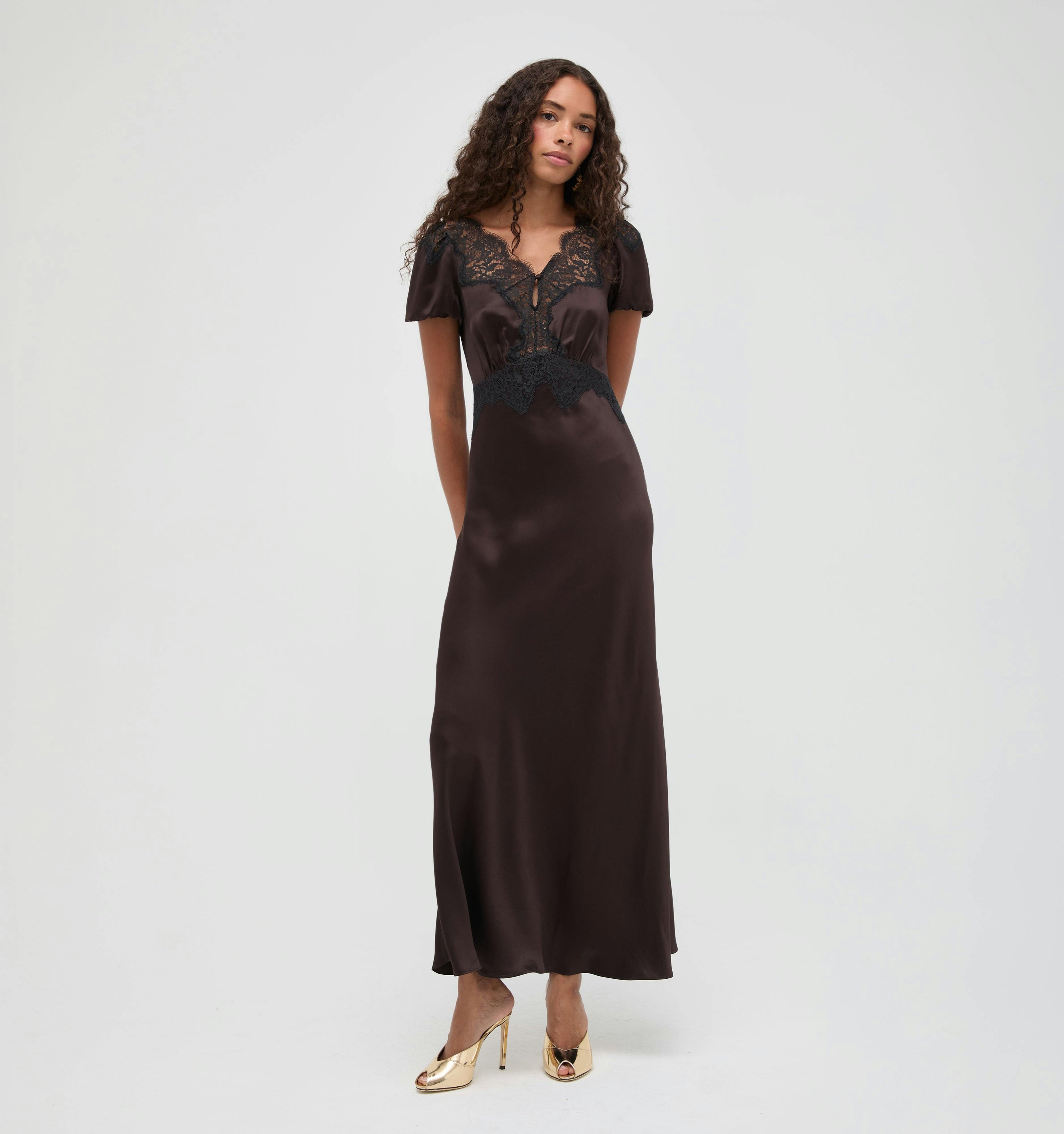 The Oakley Dress -  Chocolate