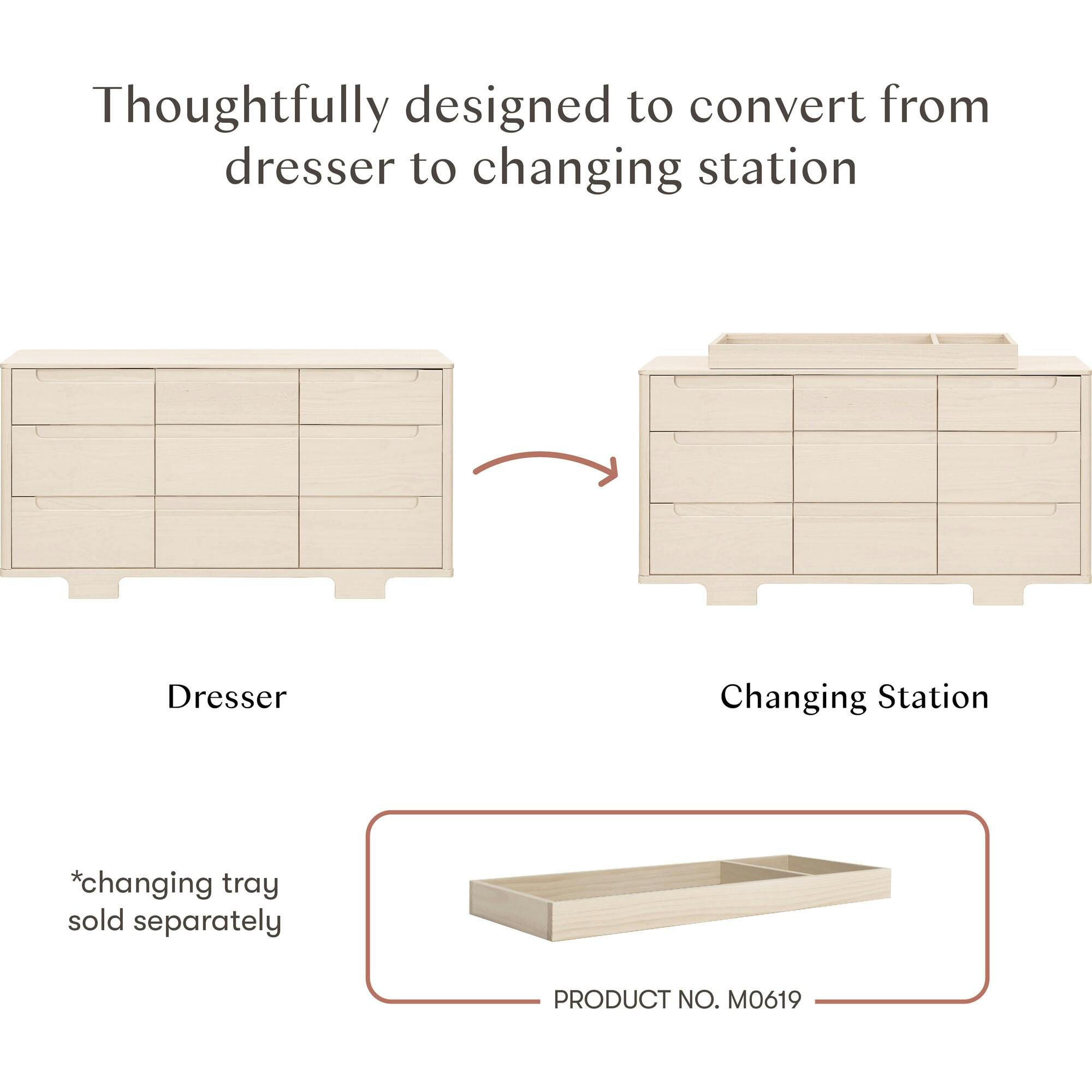 Yuzu 9-Drawer Assembled Dresser