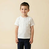 Boys Pocket Henley