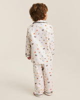 Kid's Twill Pajama Set in Thanksgiving Traditions