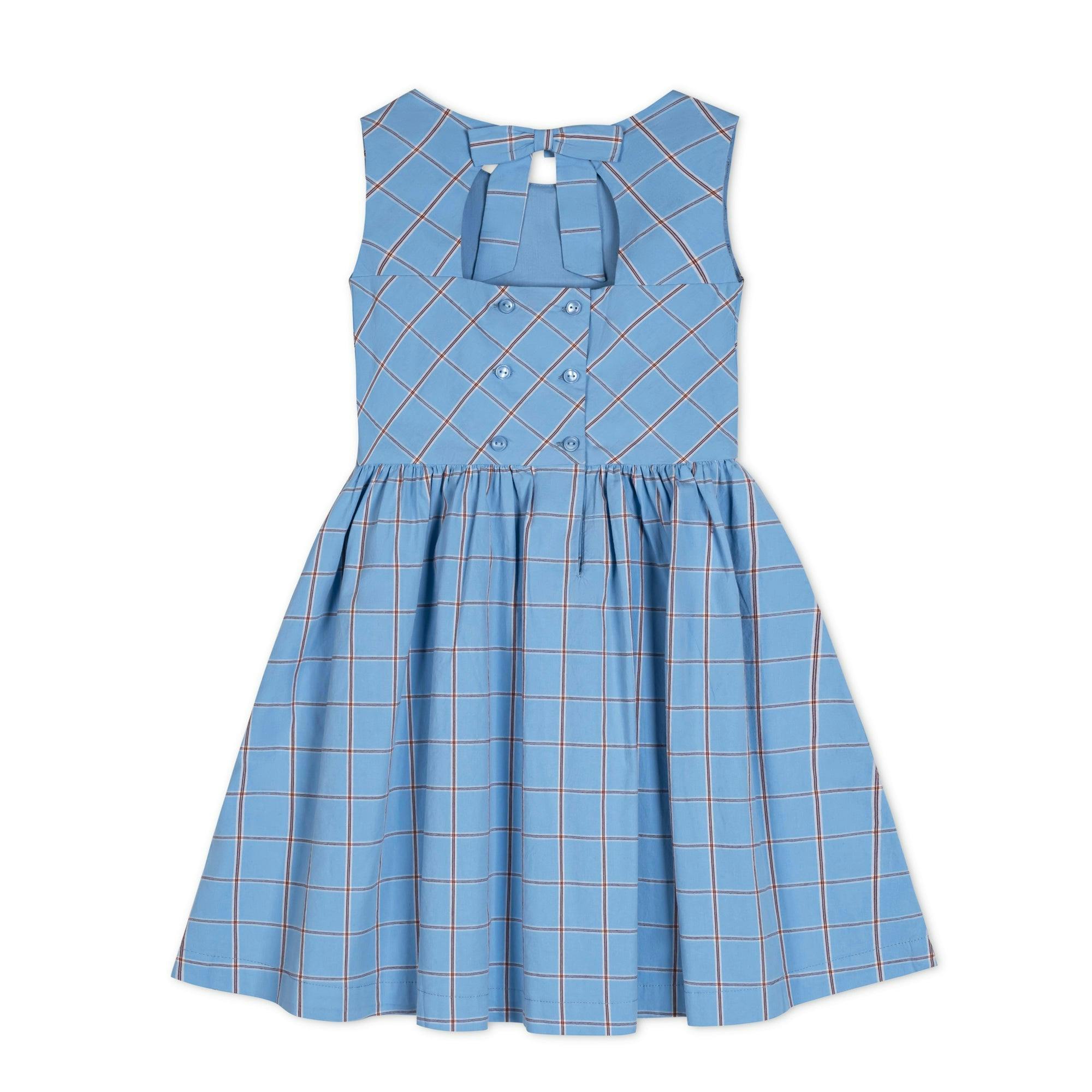 Organic Button Back Party Dress