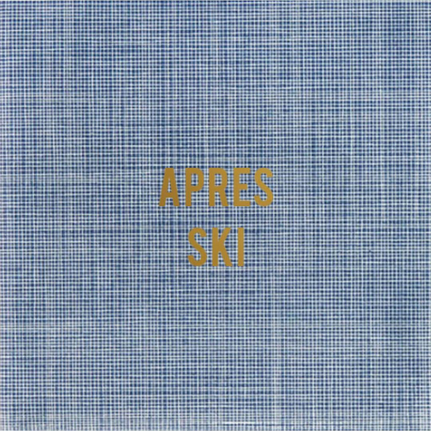 Apres Ski Disposable Cocktail Napkin