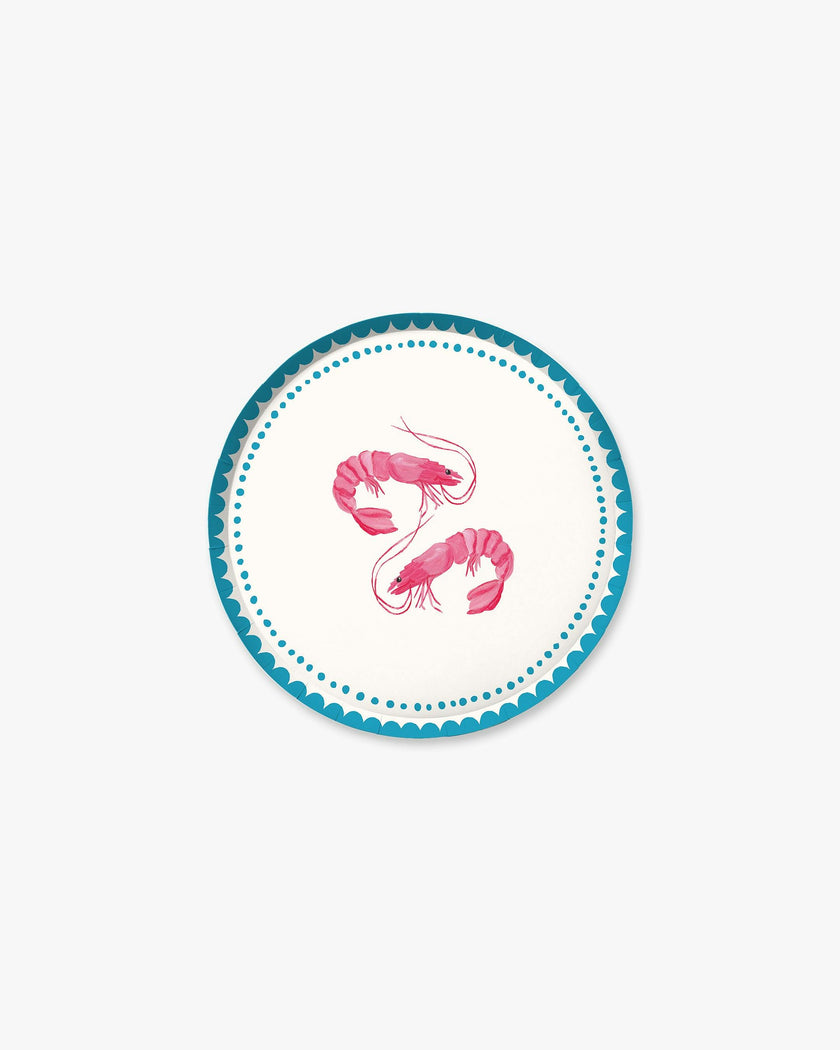 Raw Bar Hors d'Oeuvres Plate Set - Shrimp