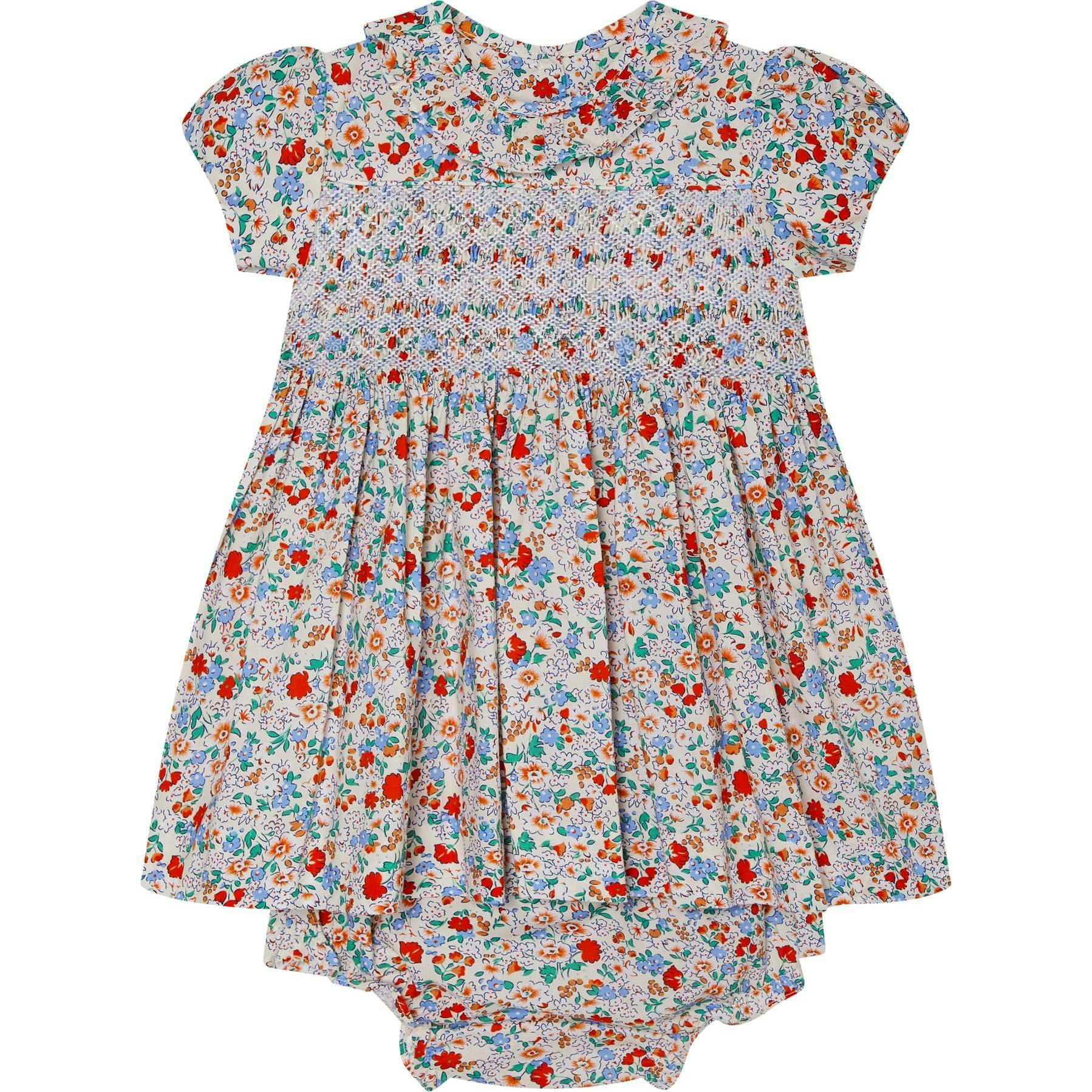 Hand-Smocked Baby Dress Freesia